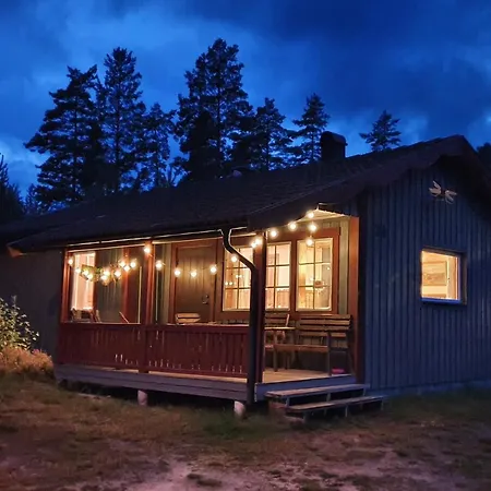 Ferienwohnung Bjoernbyn Stugby Råda Exterior foto