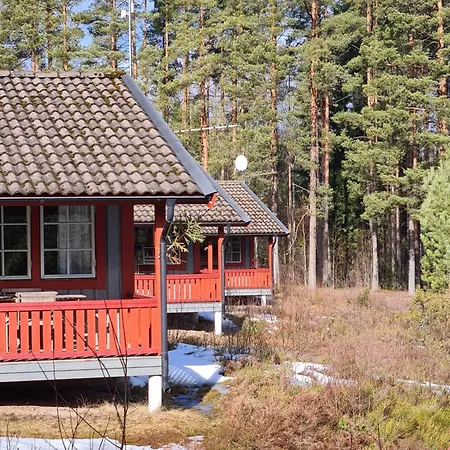 Ferienwohnung Bjoernbyn Stugby Råda Exterior foto