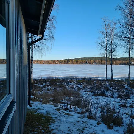 Ferienwohnung Bjoernbyn Stugby Råda Exterior foto